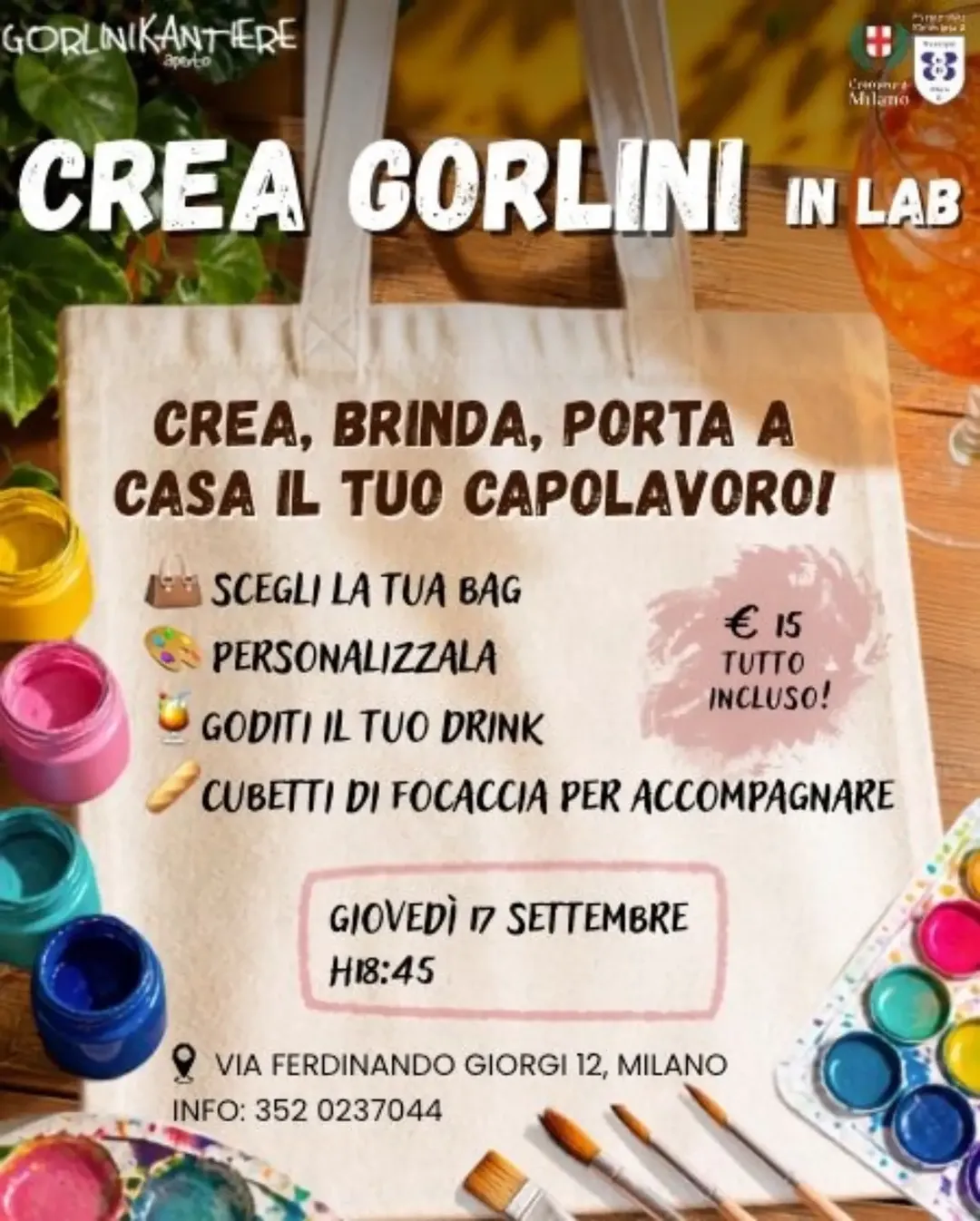 🎨CREA GORLINI IN LAB...