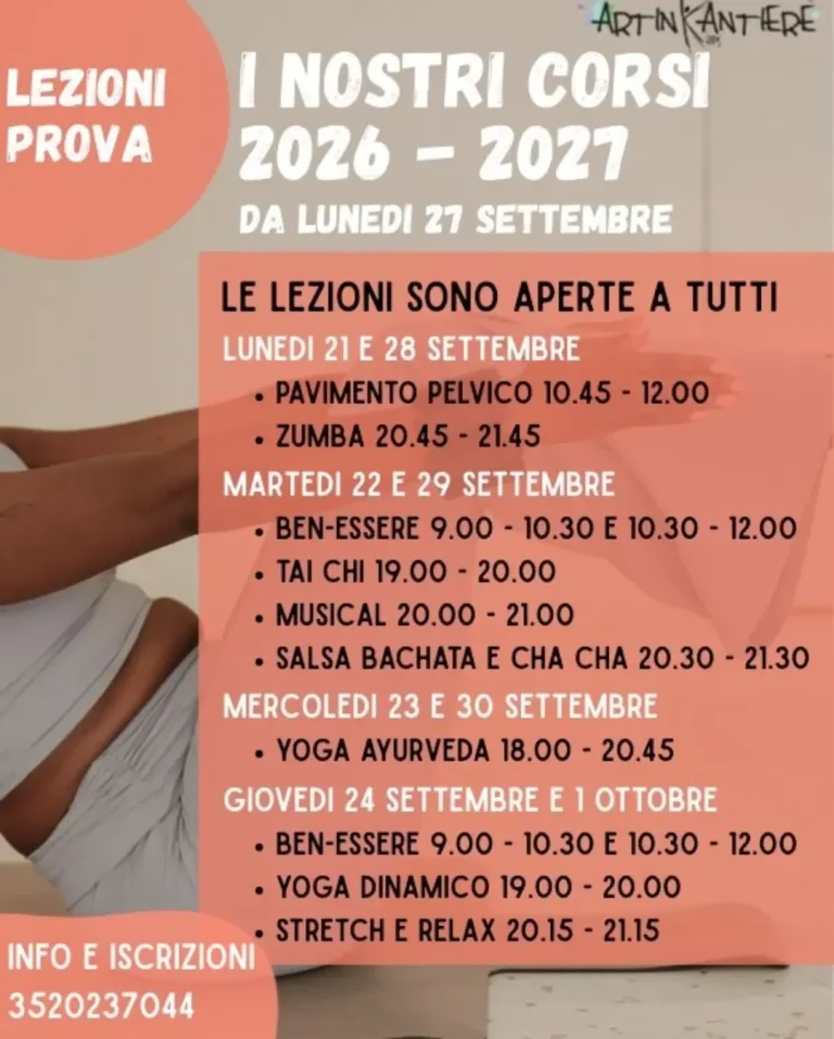 🔥 PARTONO I NUOVI CORSI 2026 2027! 🔥...